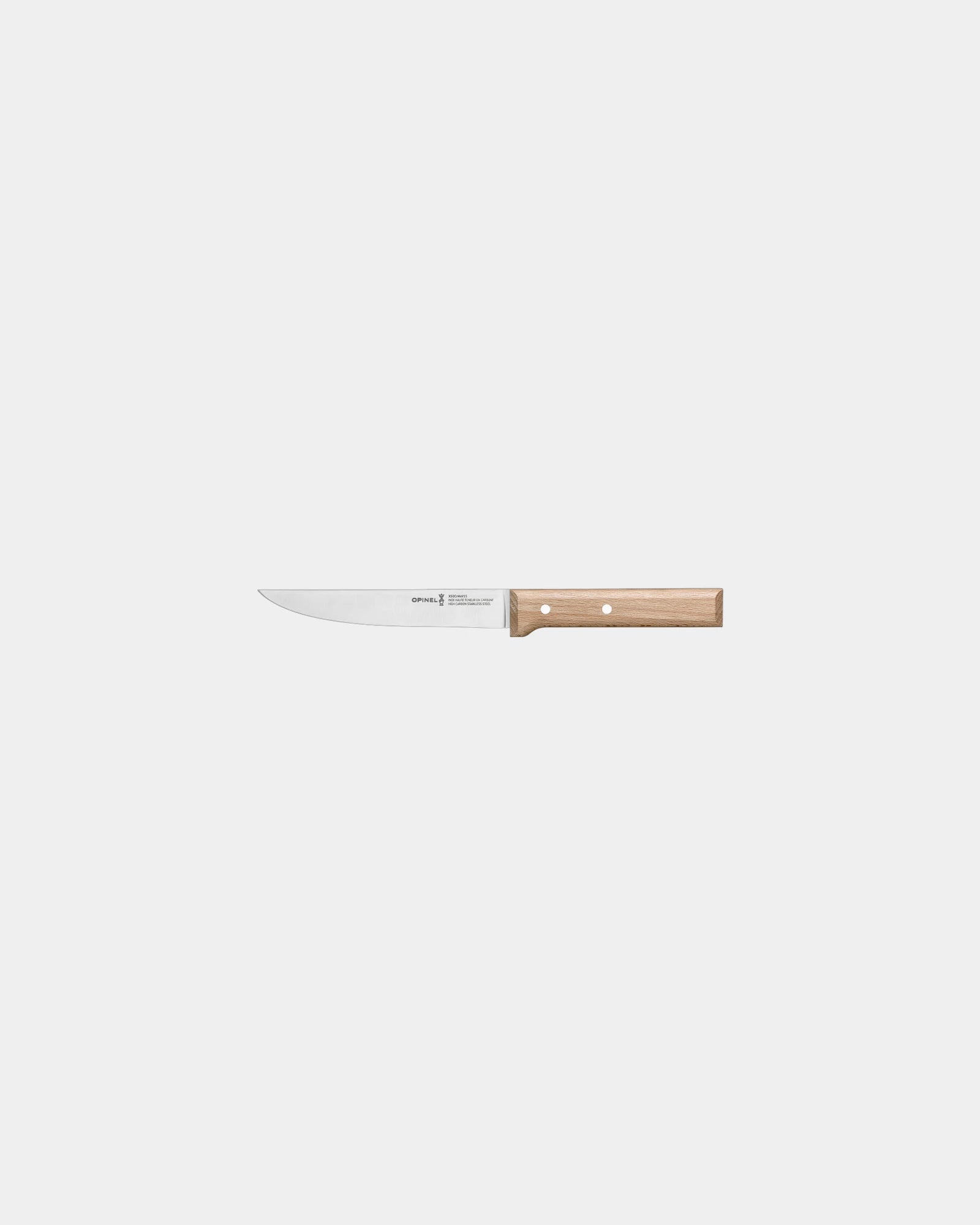 Vleesmes roestvrij staal Opinel N°120 om te personaliseren - Beige