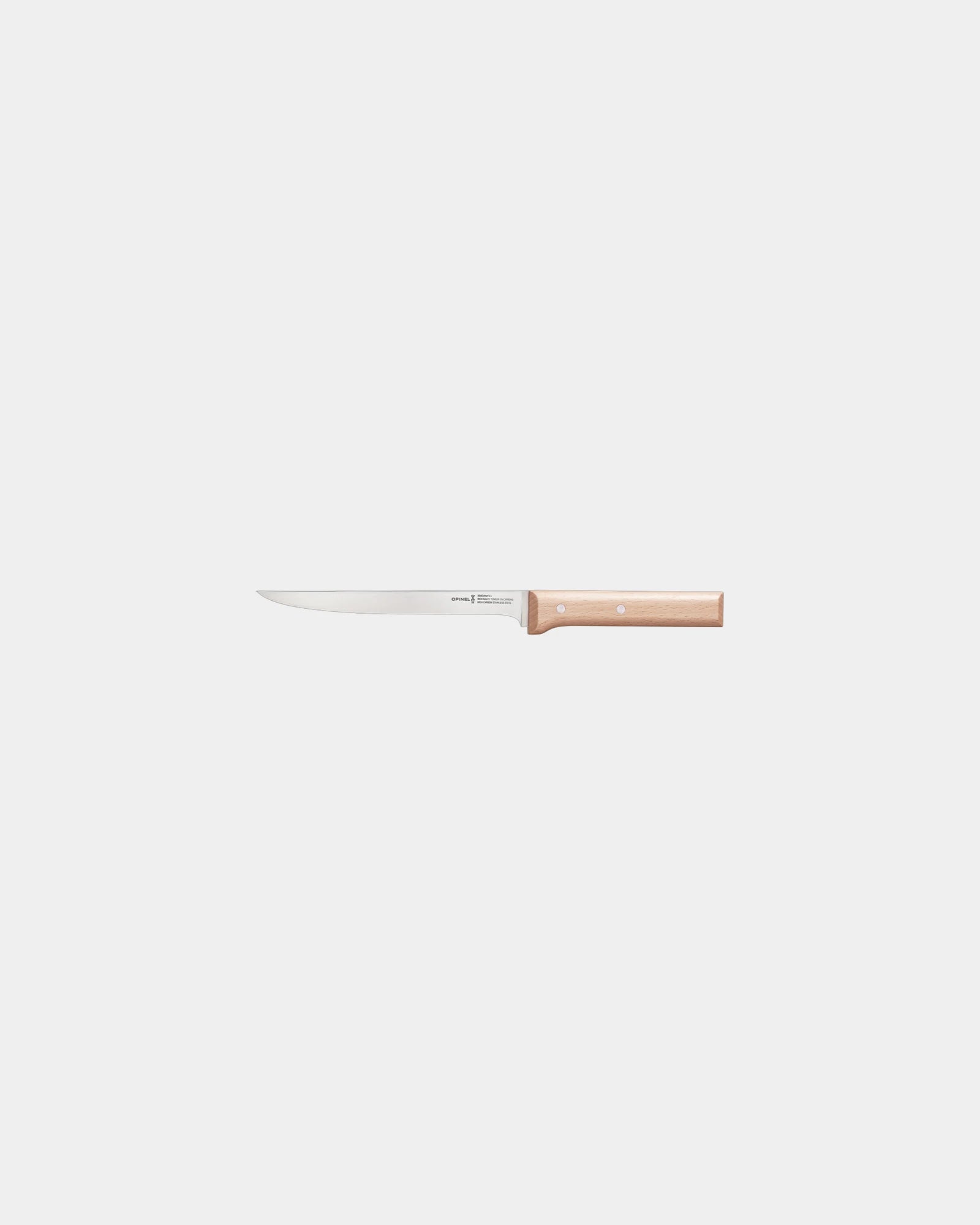 Fileermes Opinel N°121 roestvrij staal om te personaliseren - Beige