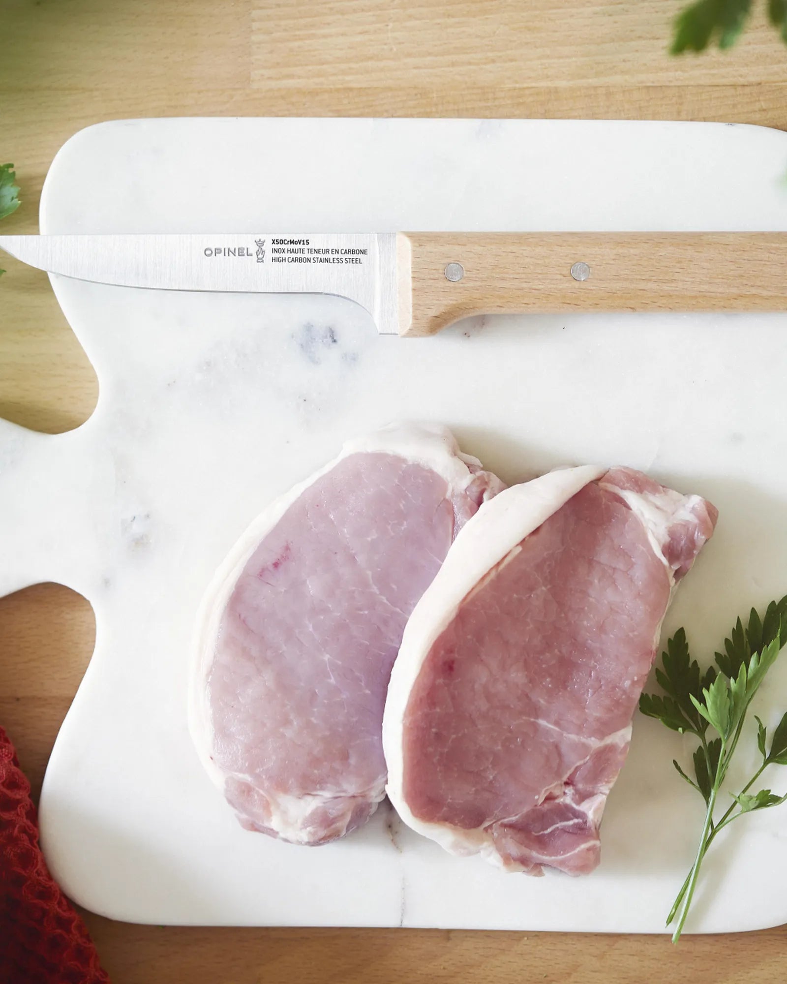 Vleesmes roestvrij staal Opinel N°122 om te personaliseren - 3
