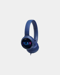 Koptelefoon JBL Tune 500 om te personaliseren - Blauw