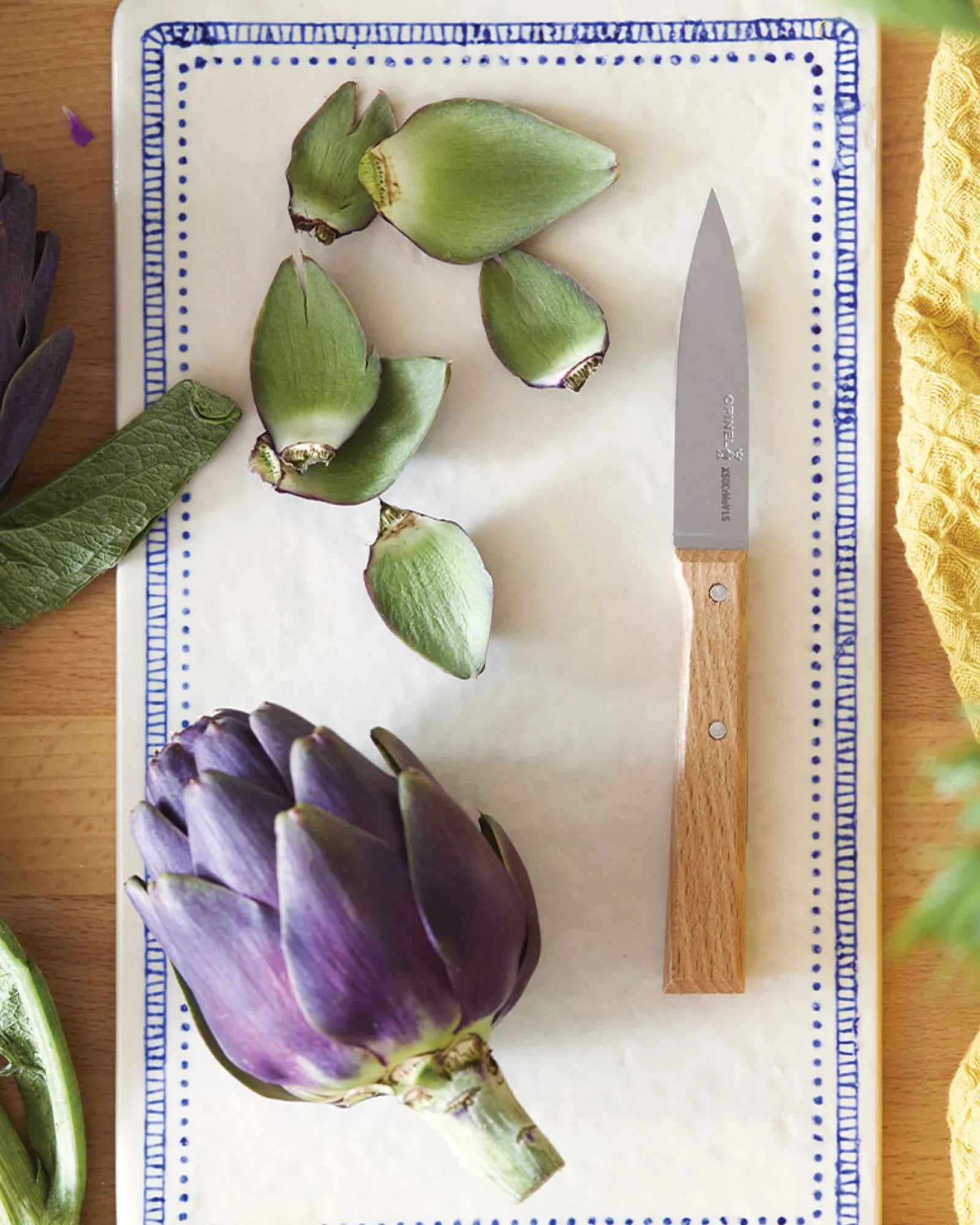 Keukenmes Opinel N°126 roestvrij staal om te personaliseren - 3