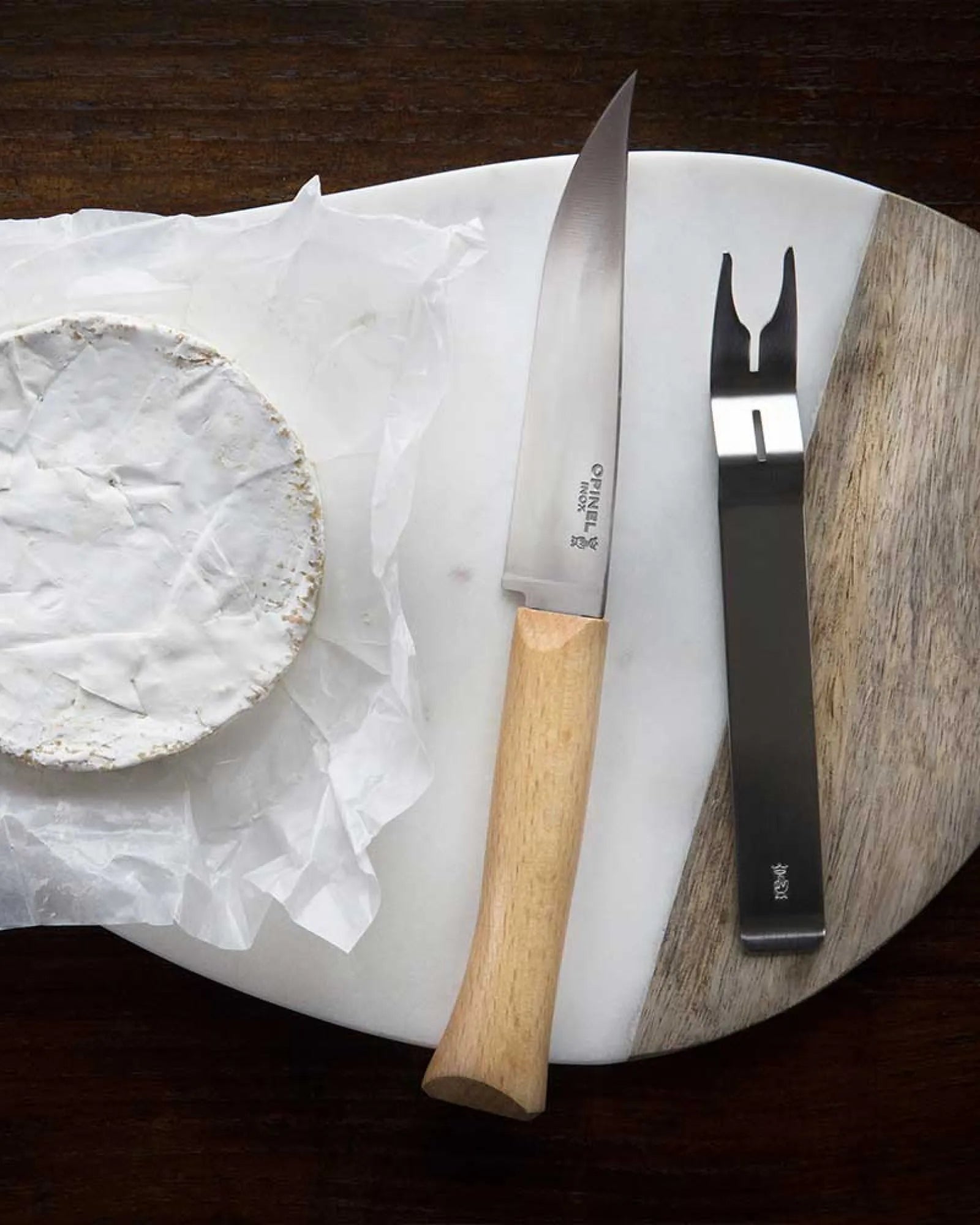 Kaasmesset roestvrij staal Opinel om te personaliseren - 5
