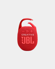 Speaker waterdicht IP67 JBL Clip 5 om te personaliseren - Rood