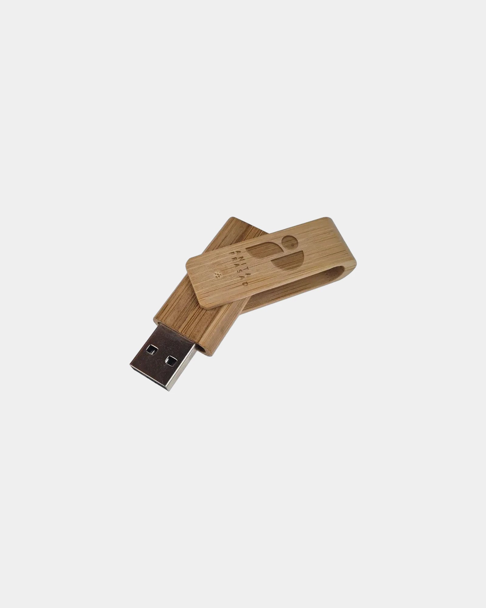 Clé USB bambou éco-responsable Twister à personnaliser - 6