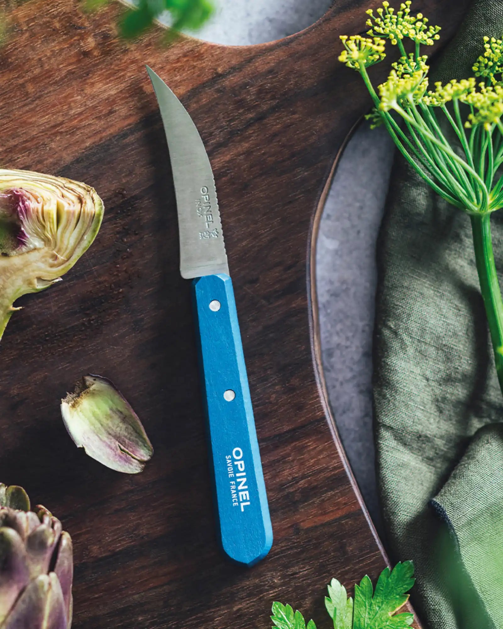 Groentemes roestvrij staal Opinel N°114 om te personaliseren - 10