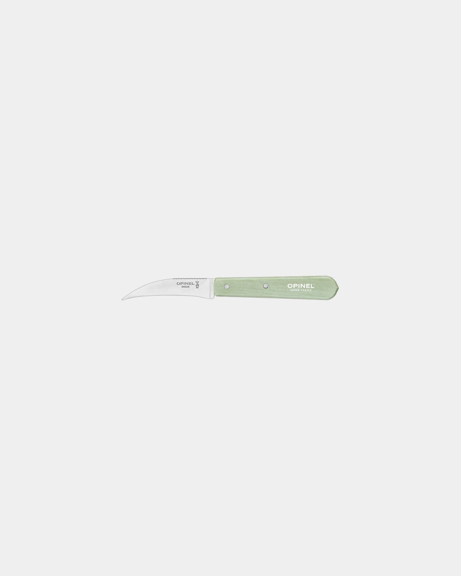 Groentemes roestvrij staal Opinel N°114 om te personaliseren - Groen
