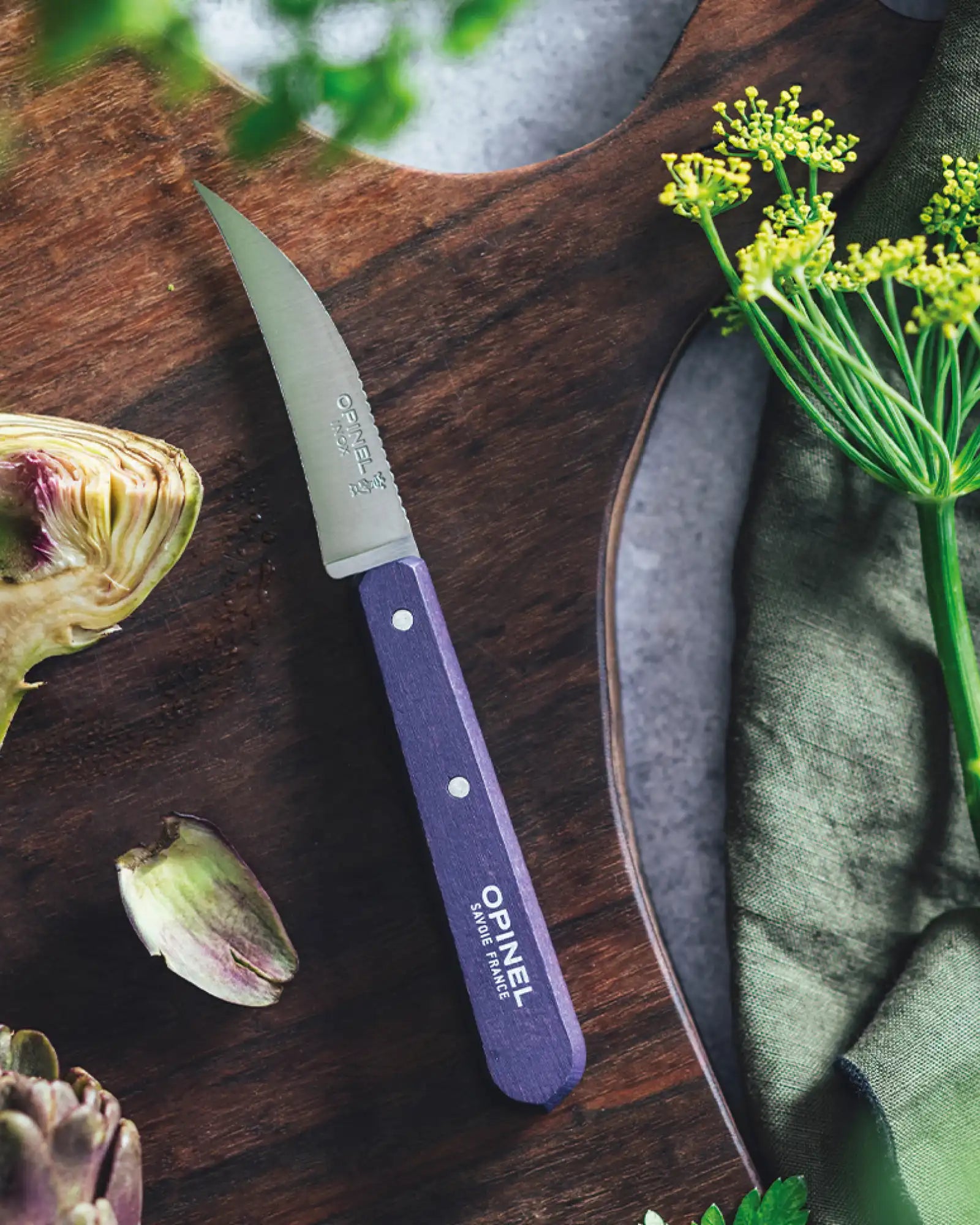 Groentemes roestvrij staal Opinel N°114 om te personaliseren - 6