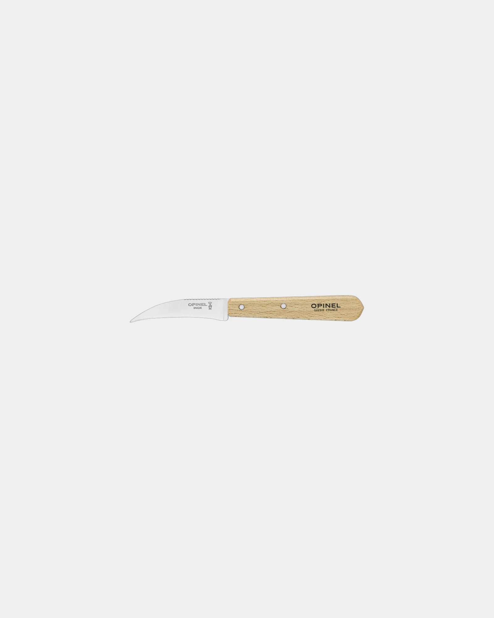 Groentemes roestvrij staal Opinel N°114 om te personaliseren - Beige
