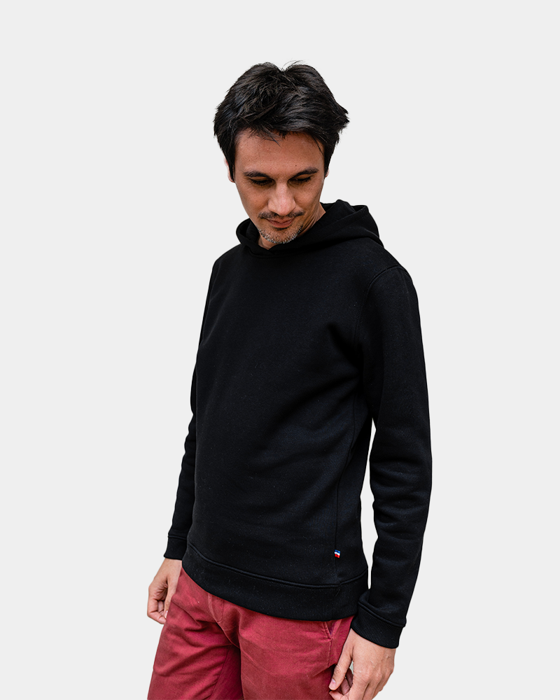 Heren hoodie Made in France om te personaliseren - 15