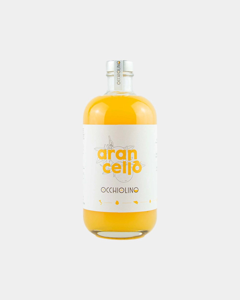 Biologische Arancello om te personaliseren