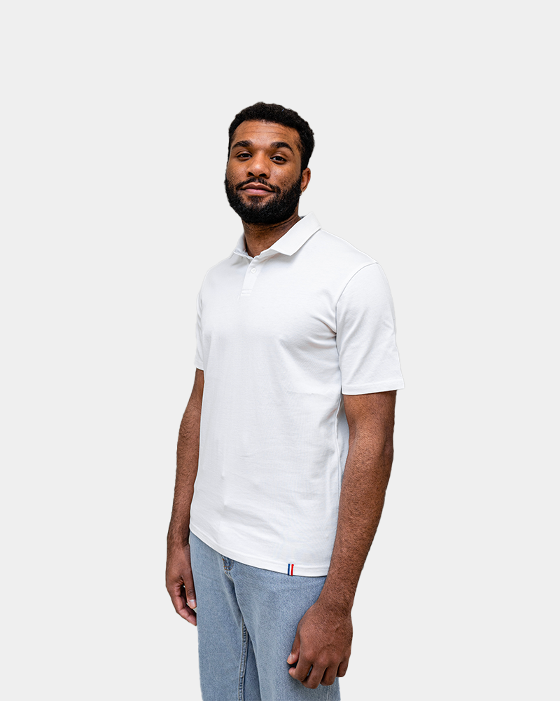 Milieuvriendelijke herenpolo om te personaliseren - 9