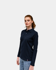 Damespolo met lange mouwen om te personaliseren - 5