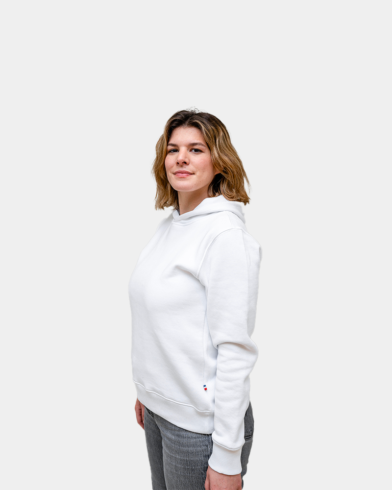 Dames hoodie Made in France om te personaliseren - 23