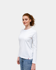 DamesT-shirt met lange mouwen om te personaliseren - 12