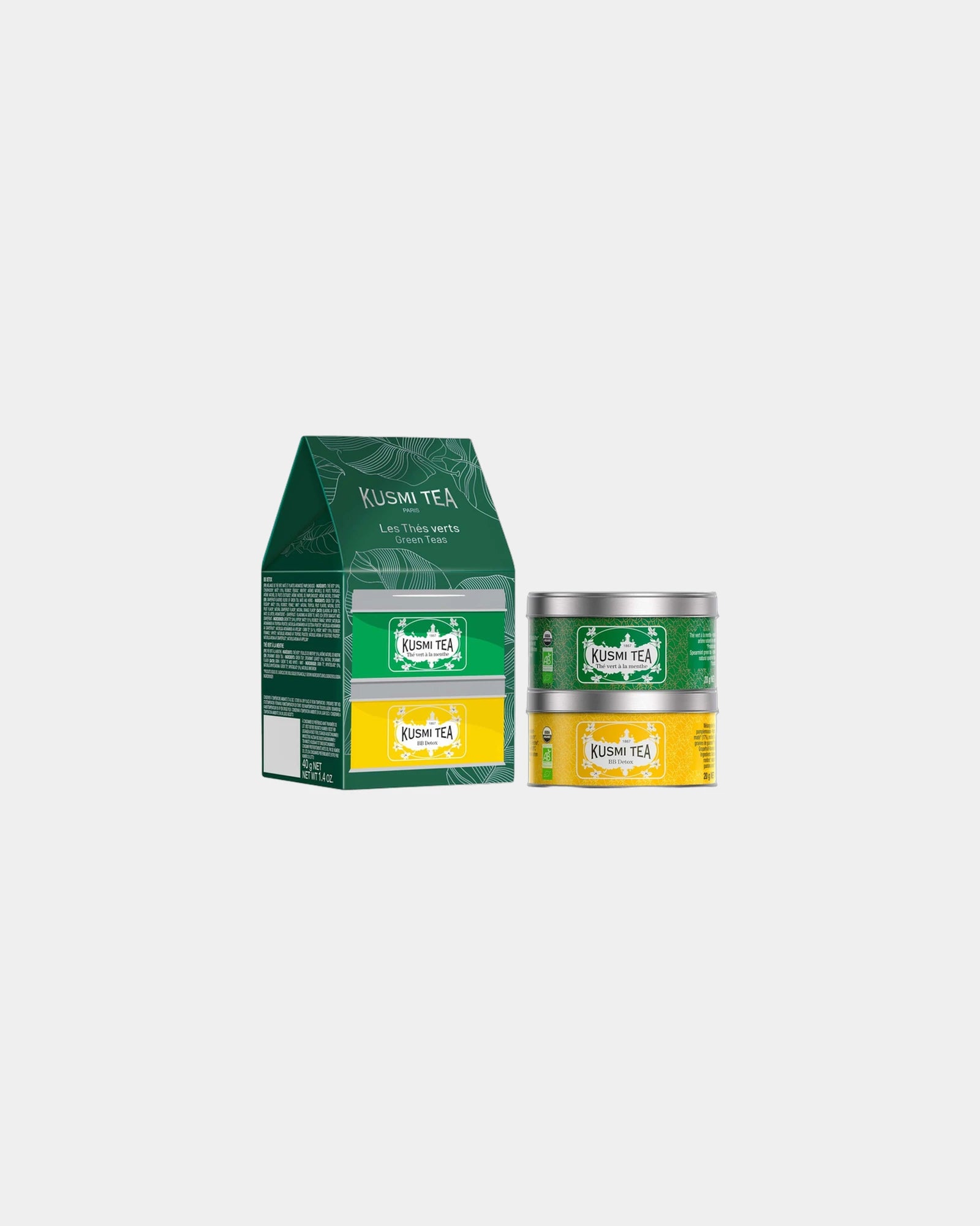Theeset biologisch BB Detox 40g om te personaliseren - Niet opgegeven