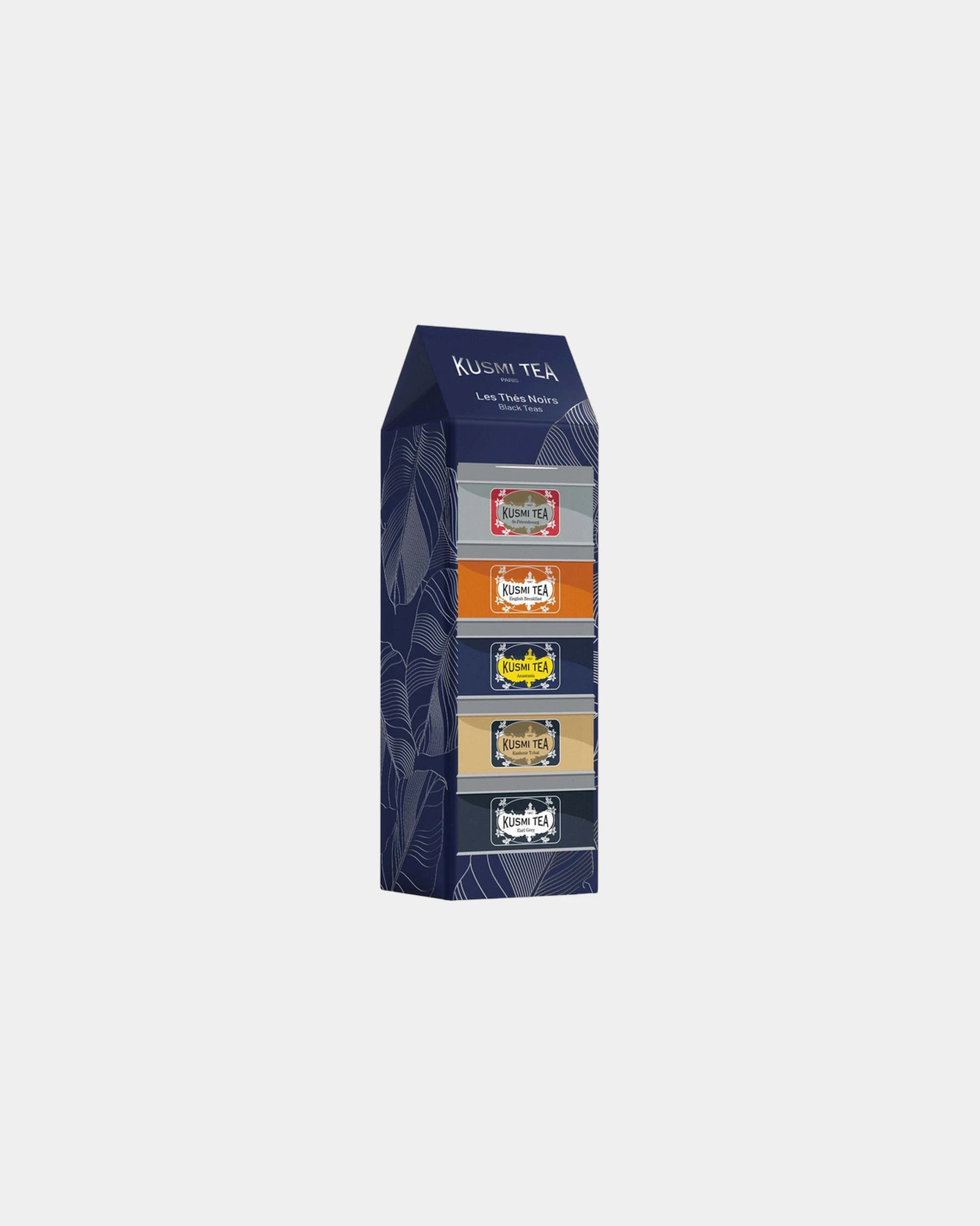 Assortiment bio zwarte thee 5x100g om te personaliseren - Niet opgegeven