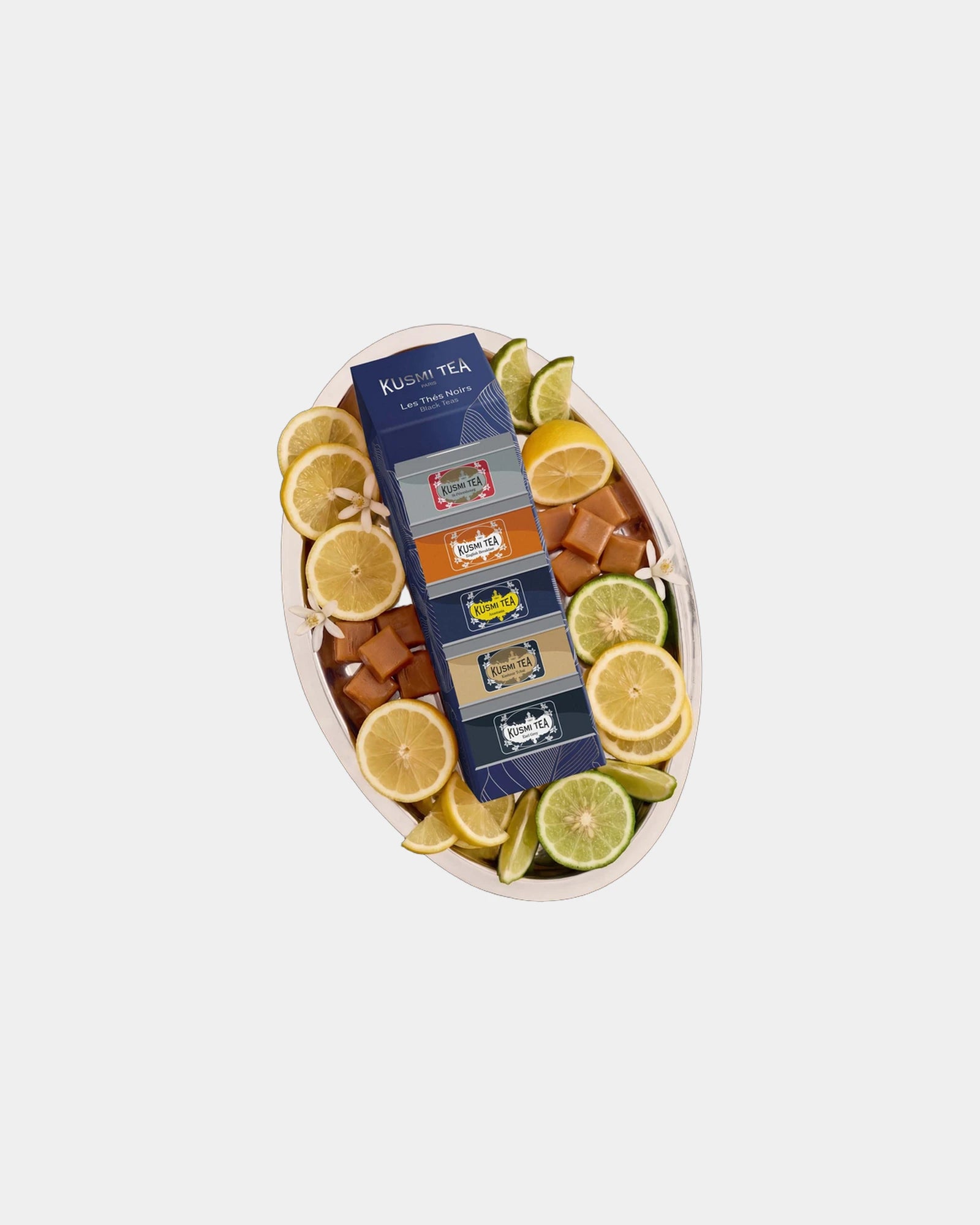 Assortiment bio zwarte thee 5x100g om te personaliseren - 2
