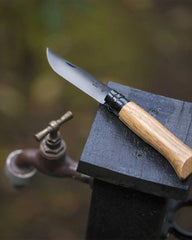 Mes zwart lemmet Opinel N°08 Chêne om te personaliseren - 4