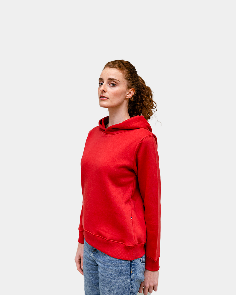 Dames hoodie Made in France om te personaliseren - 7