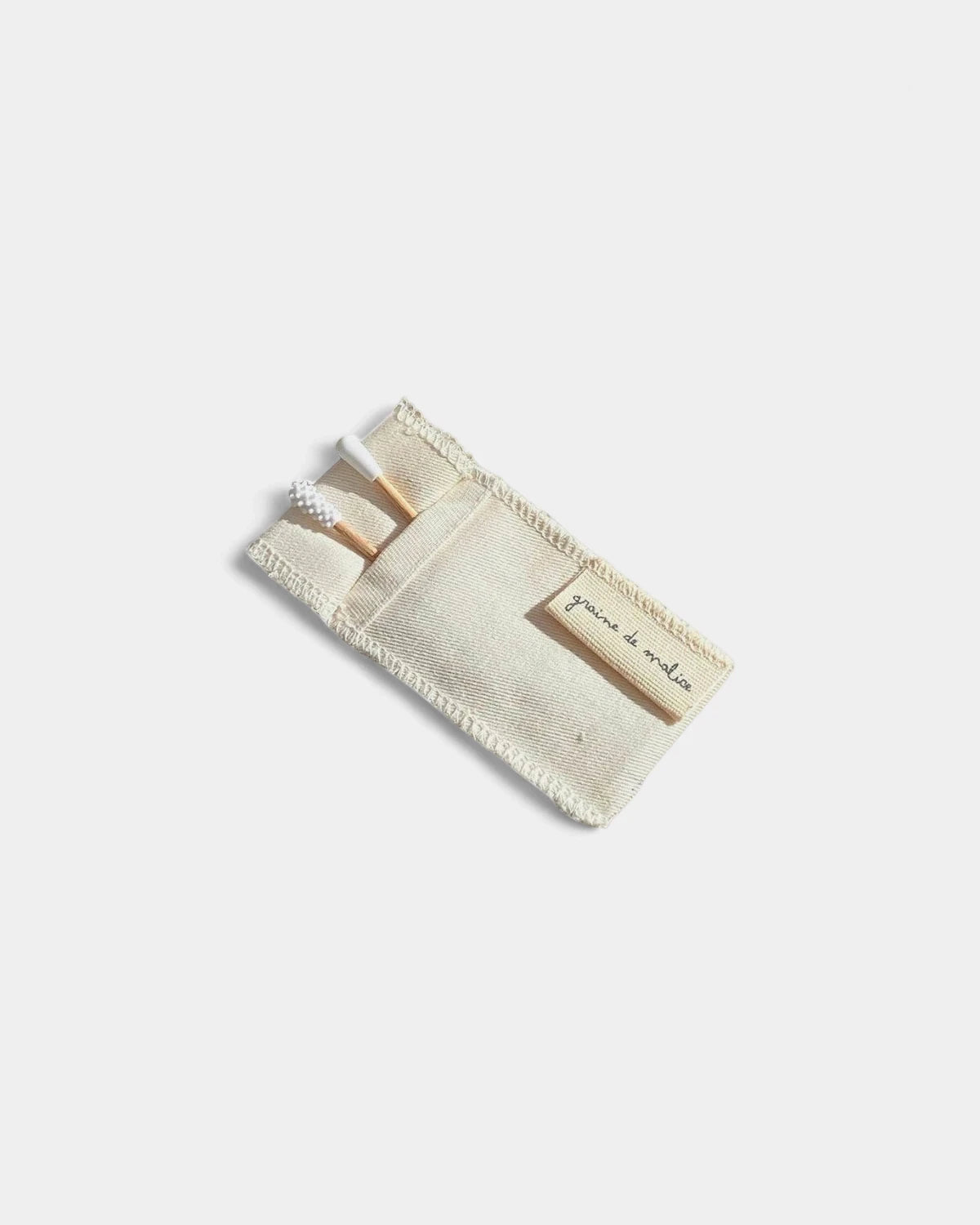 Beauty-etui van biologisch katoen om te personaliseren