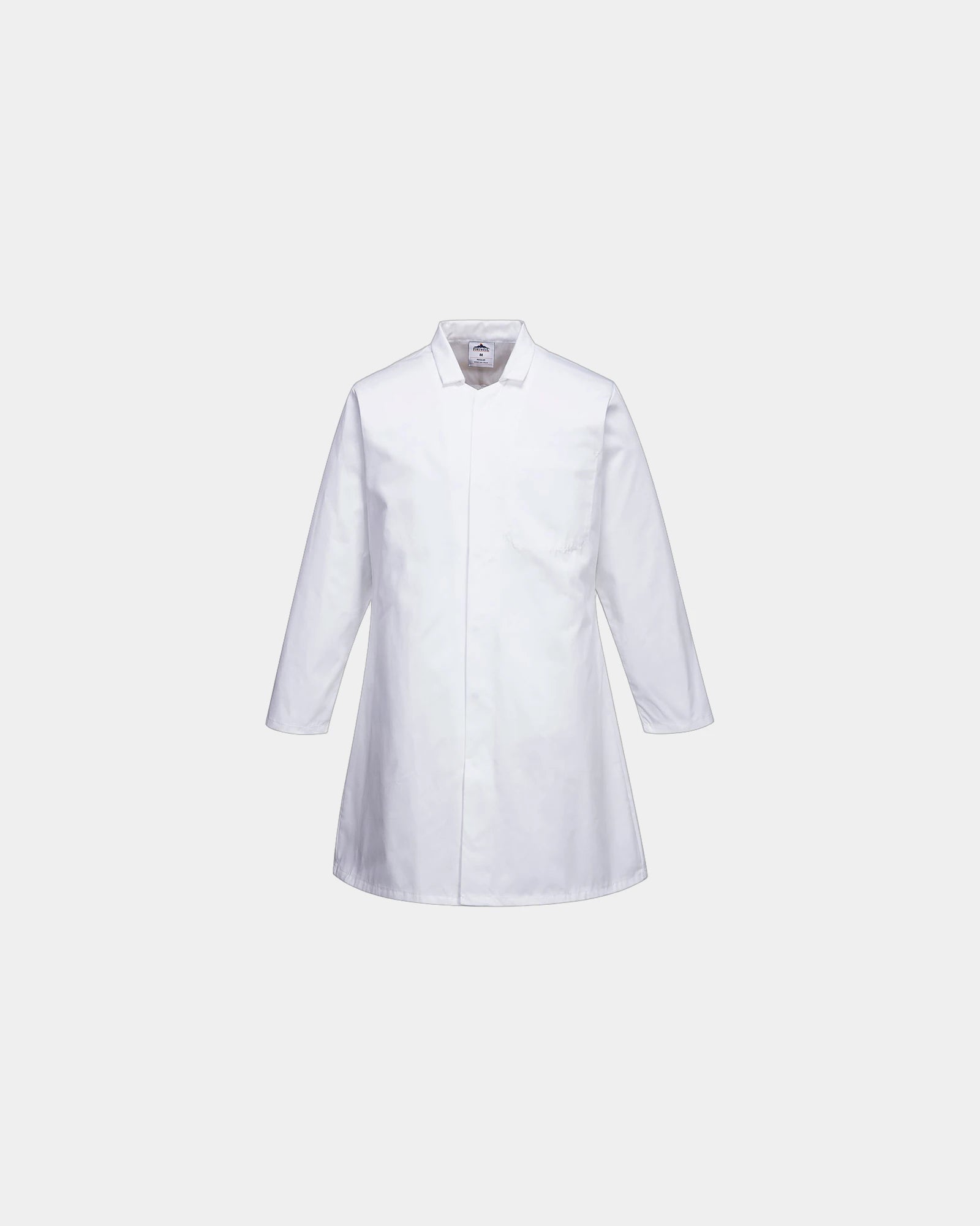 Werkjas polycotton 245 g/m² bedrijven om te personaliseren - Wit