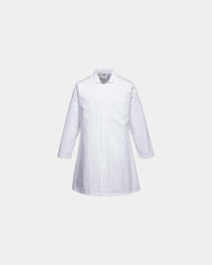 Werkjas polycotton 245 g/m² bedrijven om te personaliseren - Wit