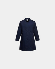 Werkjas polycotton 245 g/m² bedrijven om te personaliseren - Marineblauw