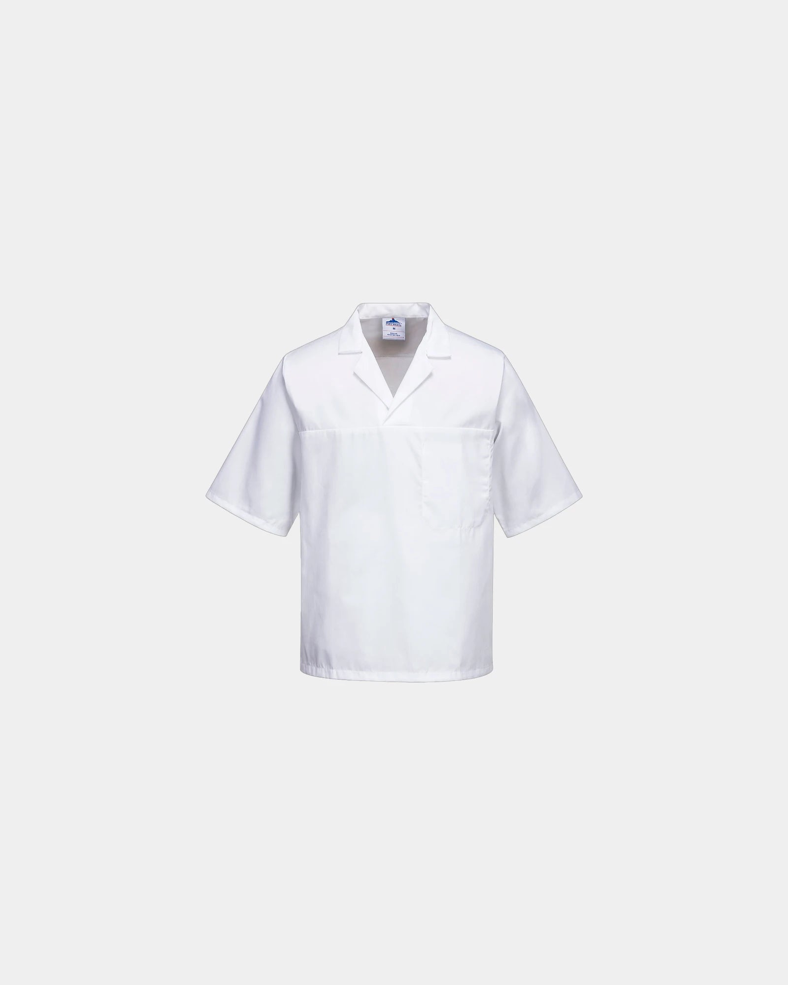 Tuniek korte mouwen polycotton 190 g/m² om te personaliseren - Wit