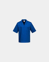 Tuniek korte mouwen polycotton 190 g/m² om te personaliseren - Donkerblauw