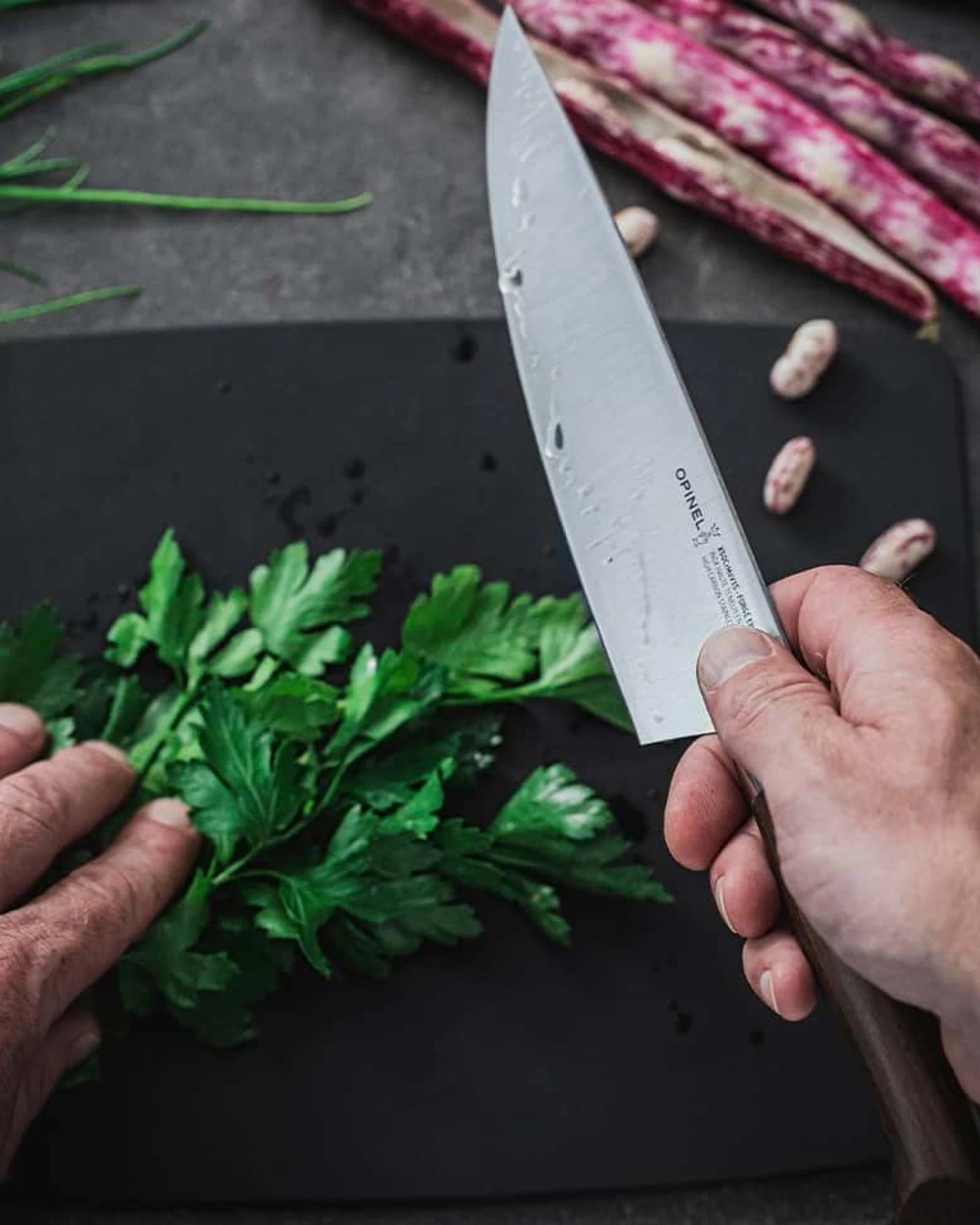 Chef mes roestvrij staal Les Forgés om te personaliseren - 3