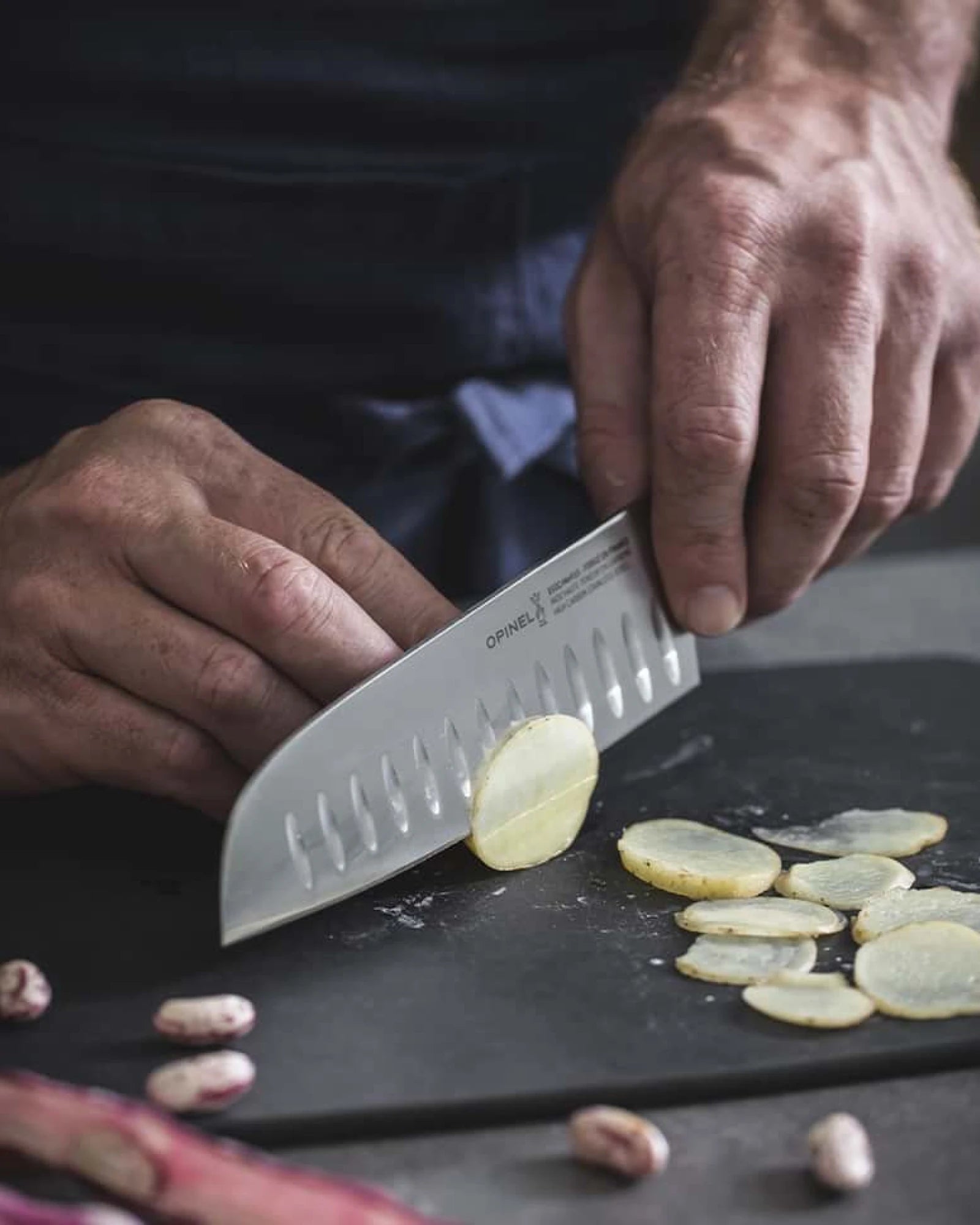 Santoku mes Opinel 17 cm om te personaliseren - 4