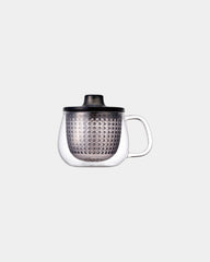 Mok hittebestendig glas Unimug 0,35L om te personaliseren - Grijs