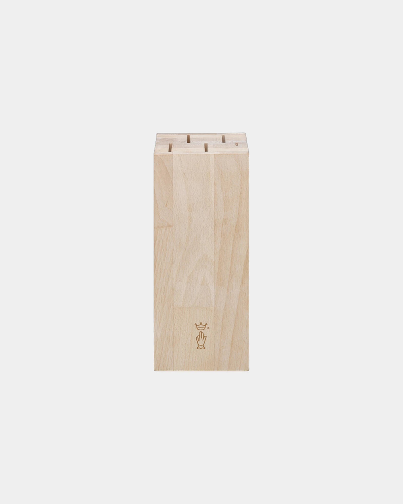 Messenblok beukenhout Opinel om te personaliseren - Beige