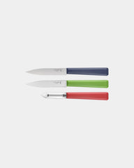 Messenset Opinel Les Essentiels+ om te personaliseren - Navy
