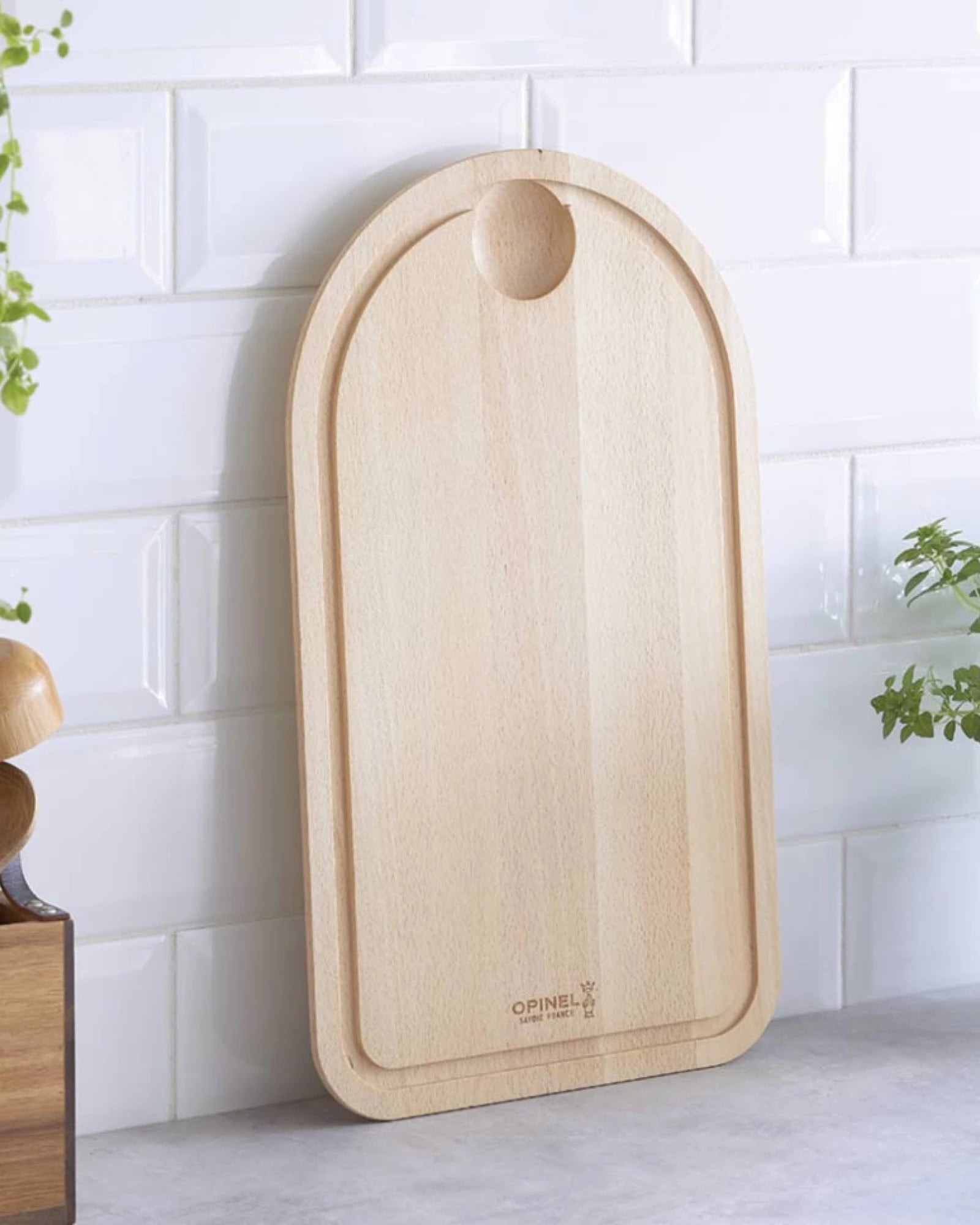 Snijplank beukenhout Opinel 275x470mm om te personaliseren - 6