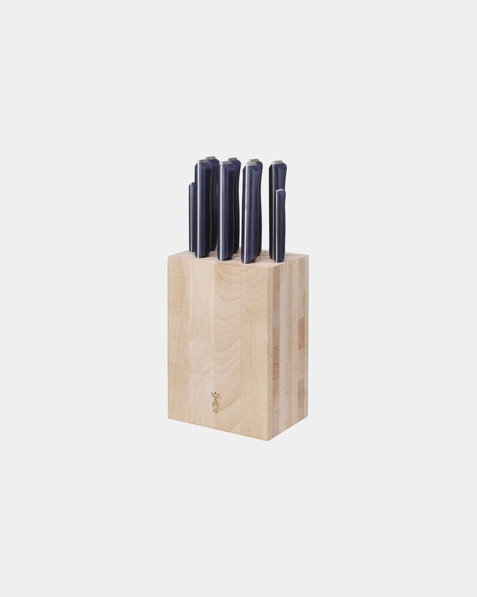 Messenblok beukenhout Opinel 9 messen om te personaliseren - 2