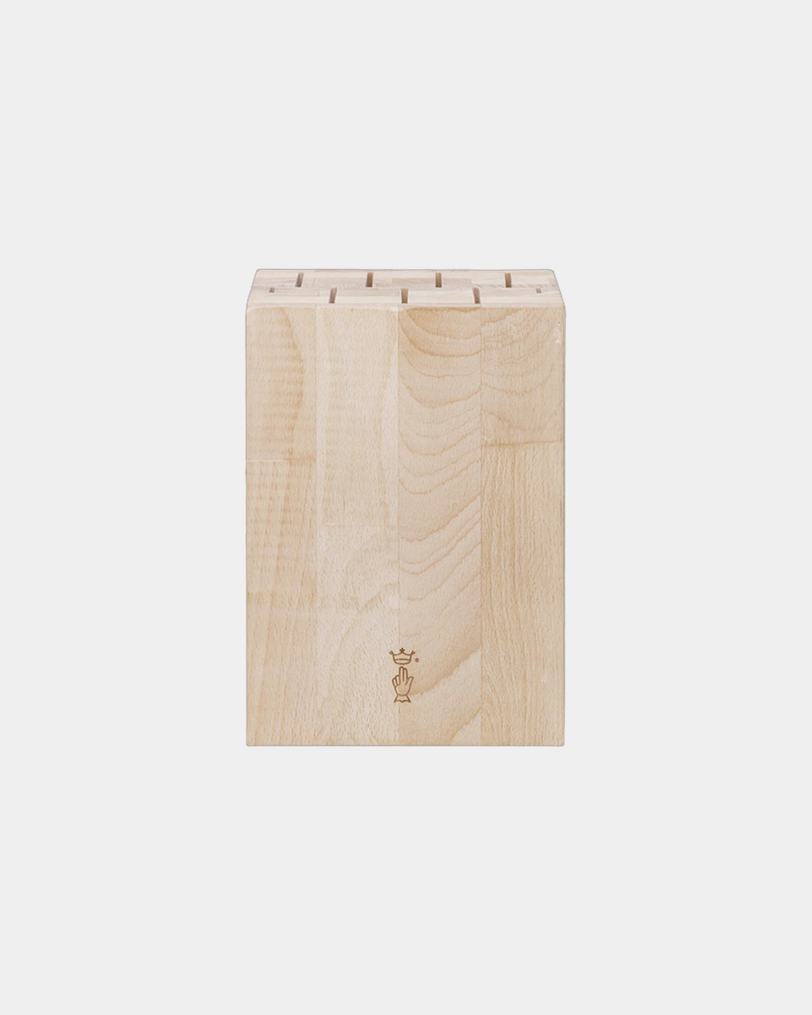 Messenblok beukenhout Opinel 9 messen om te personaliseren - Beige