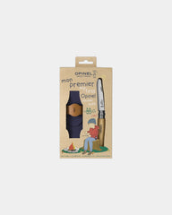 Kindermes Opinel Mon Premier met etui om te personaliseren - Beige