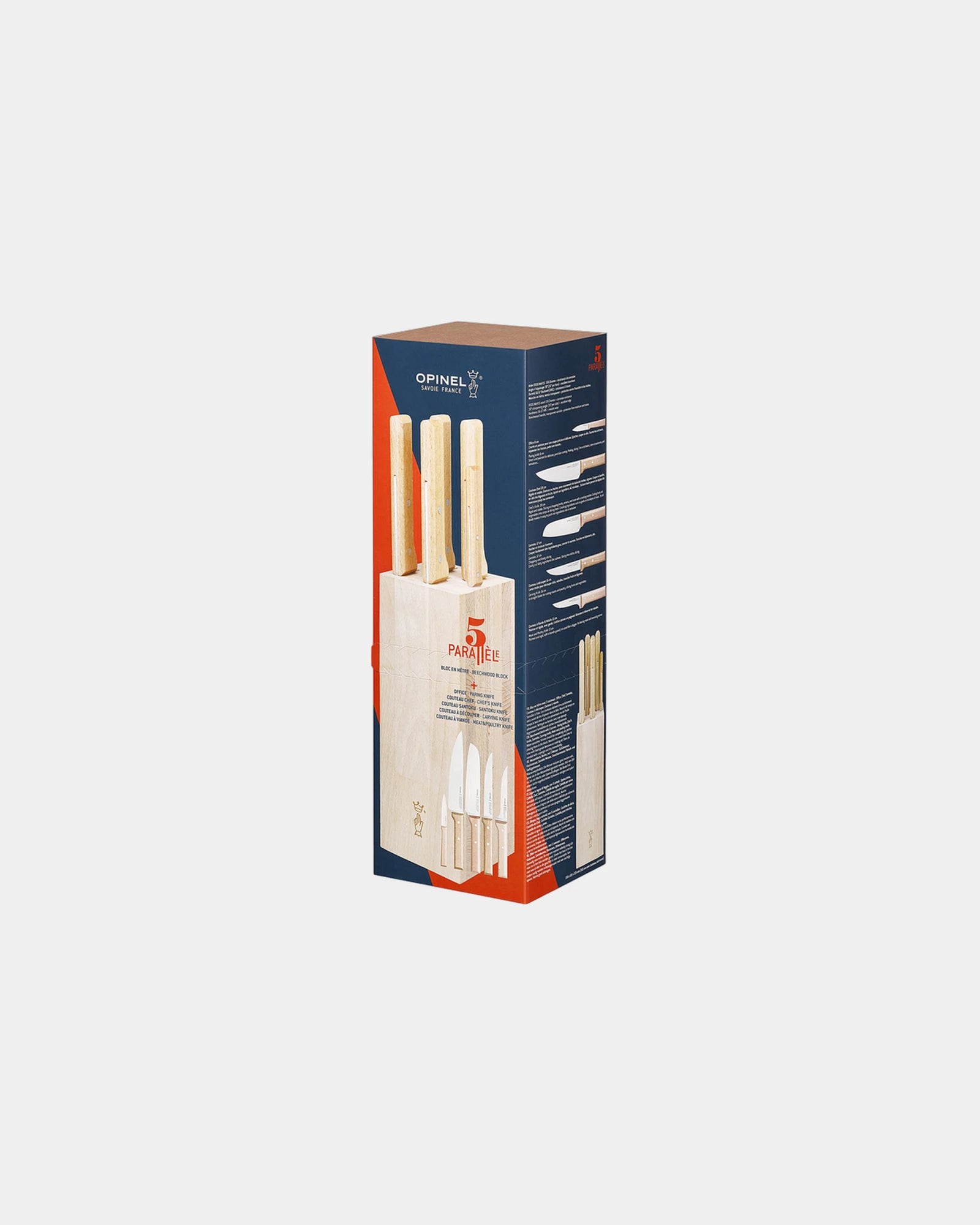 Messenblok Opinel beukenhout om te personaliseren - 2