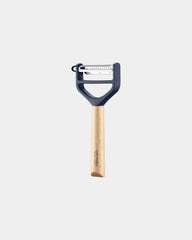 Dunschiller T-Duo hout roestvrij staal om te personaliseren - Blauw