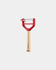 Dunschiller T-Duo hout roestvrij staal om te personaliseren - Rood