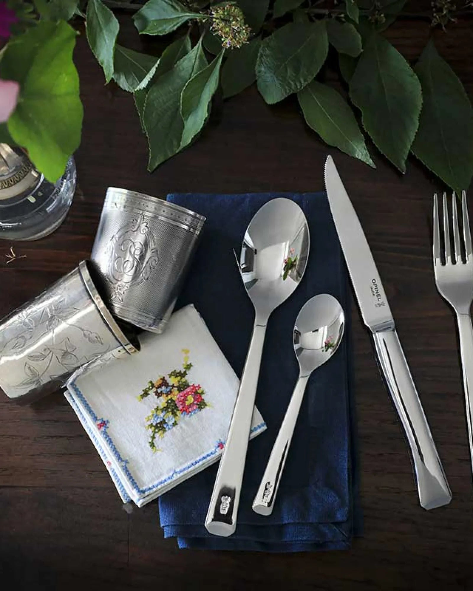Set van 4 lepels Perpétue om te personaliseren - 4
