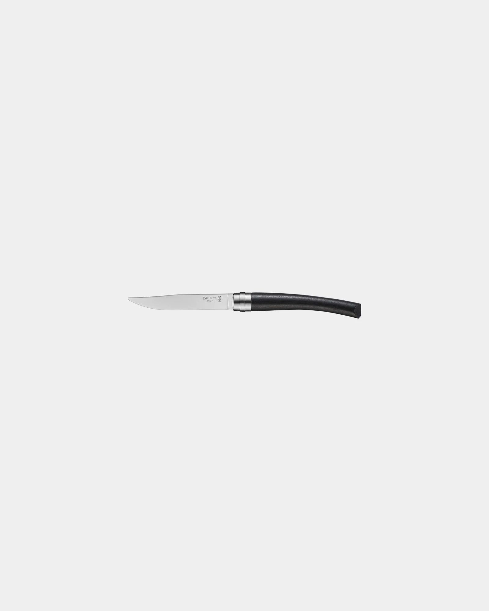 Messenset ebbenhout Opinel Table Chic om te personaliseren - Zwart