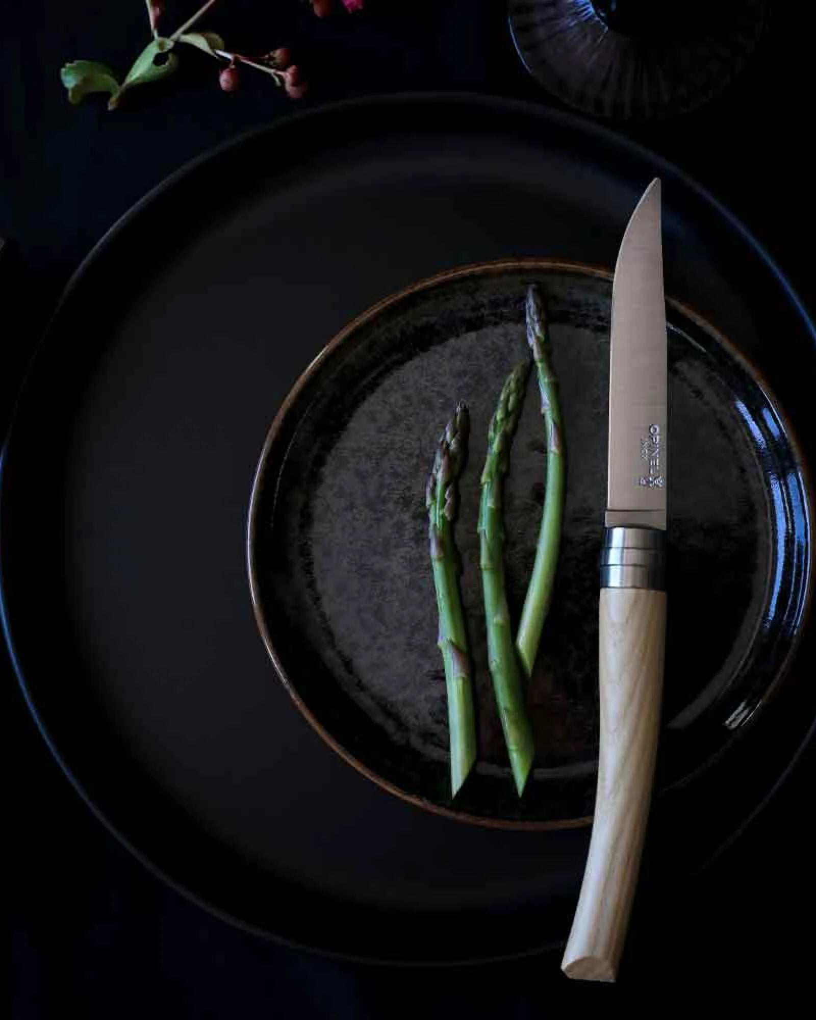 Messenset ebbenhout Opinel Table Chic om te personaliseren - 17