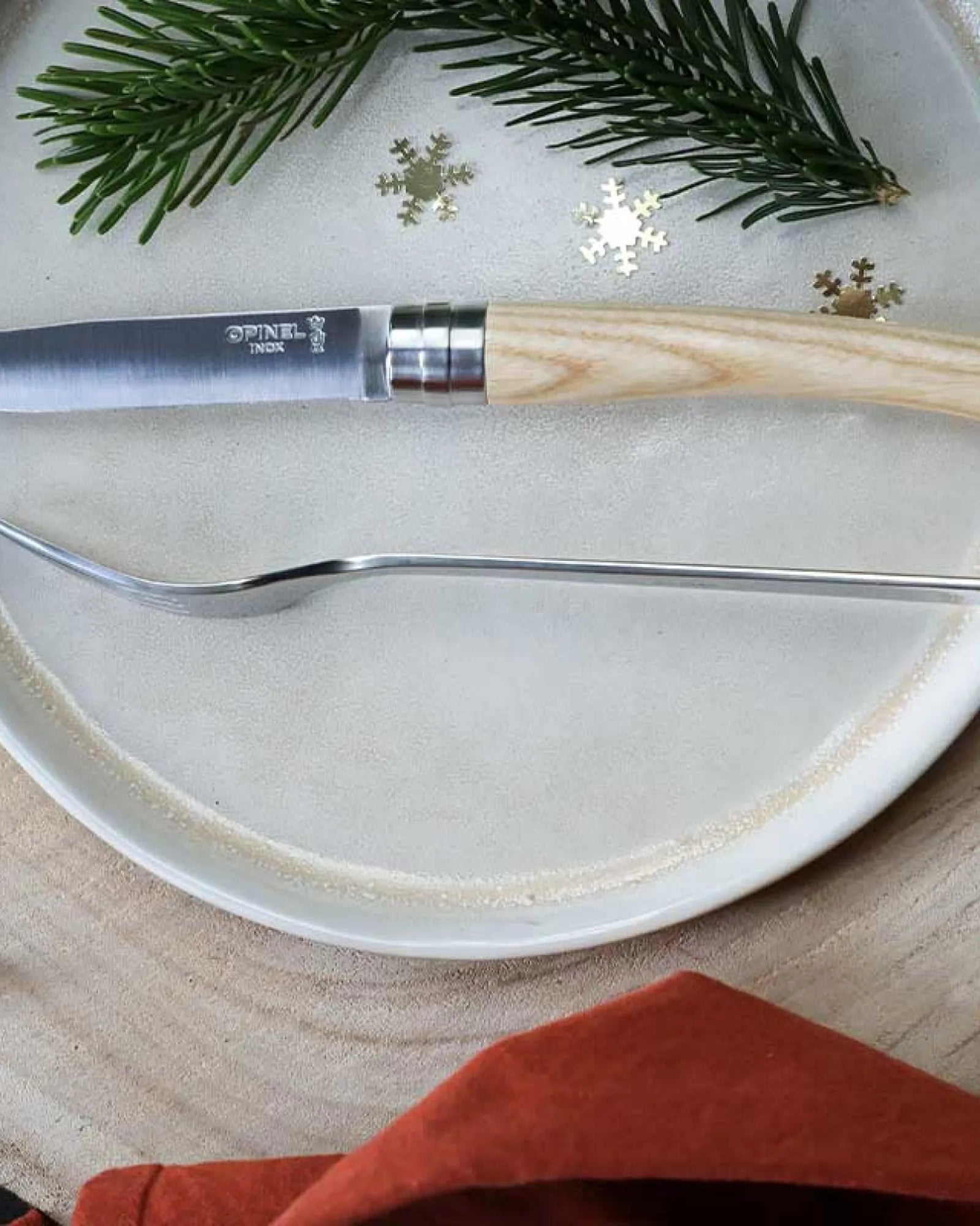 Messenset ebbenhout Opinel Table Chic om te personaliseren - 21