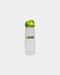 Gerecycled drinkfles On-The-Fly 700ml om te personaliseren - Transparant met kiemgroene dop