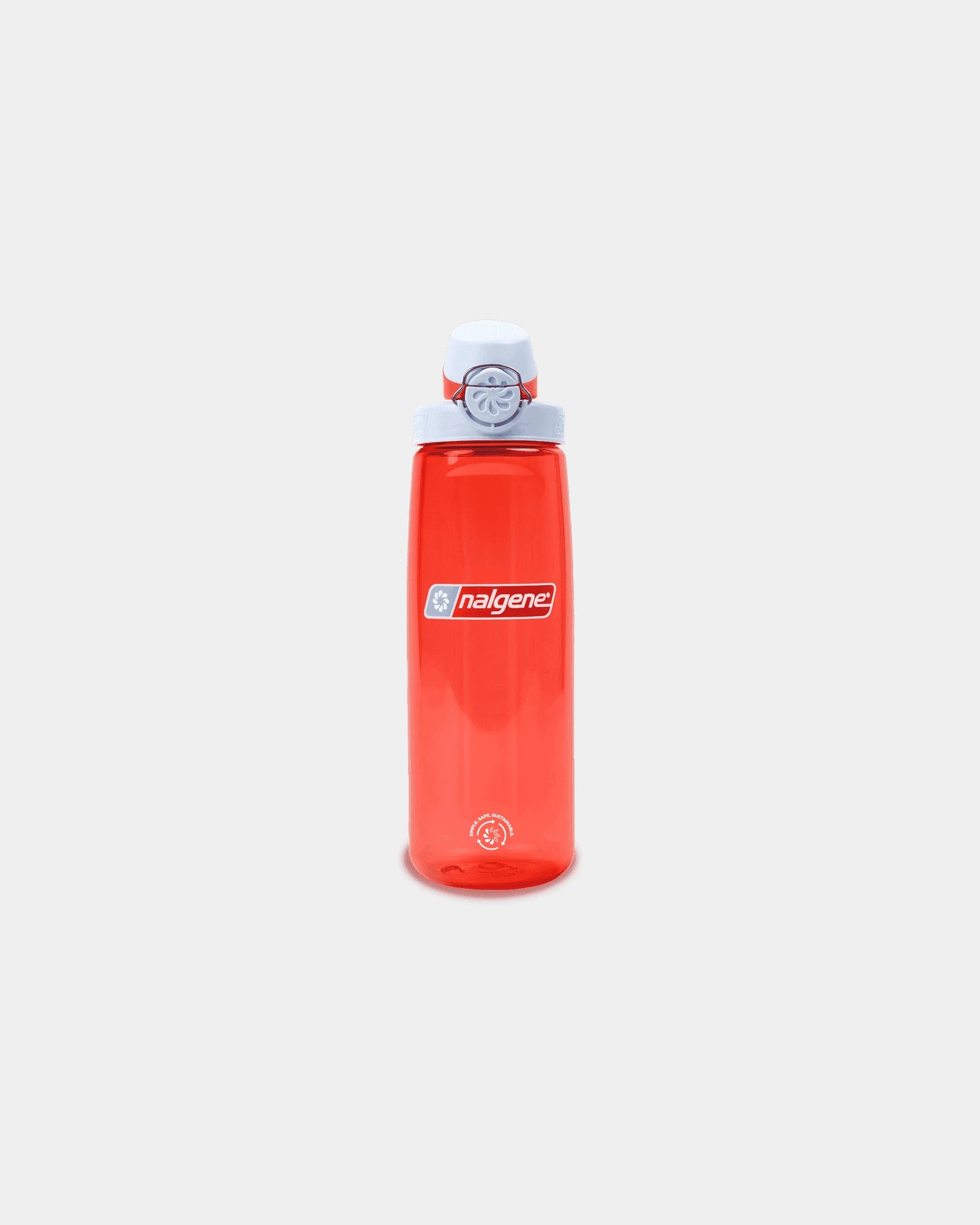 Gerecycled drinkfles On-The-Fly 700ml om te personaliseren - Koraal met ijskoraalkleurige dop