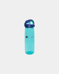 Gerecycled drinkfles On-The-Fly 700ml om te personaliseren - Aquablauw met aquablauwe dop