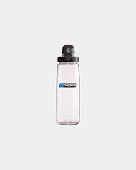 Gerecycled drinkfles On-The-Fly 700ml om te personaliseren - Transparant met zwarte dop