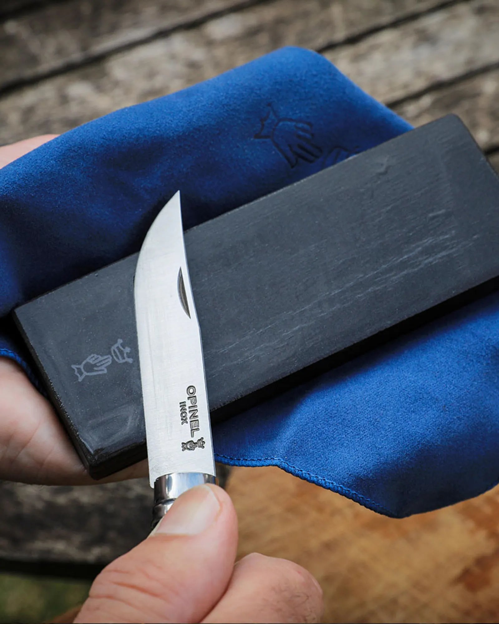 Messenslijpset Opinel Pyreneeën om te personaliseren - 4
